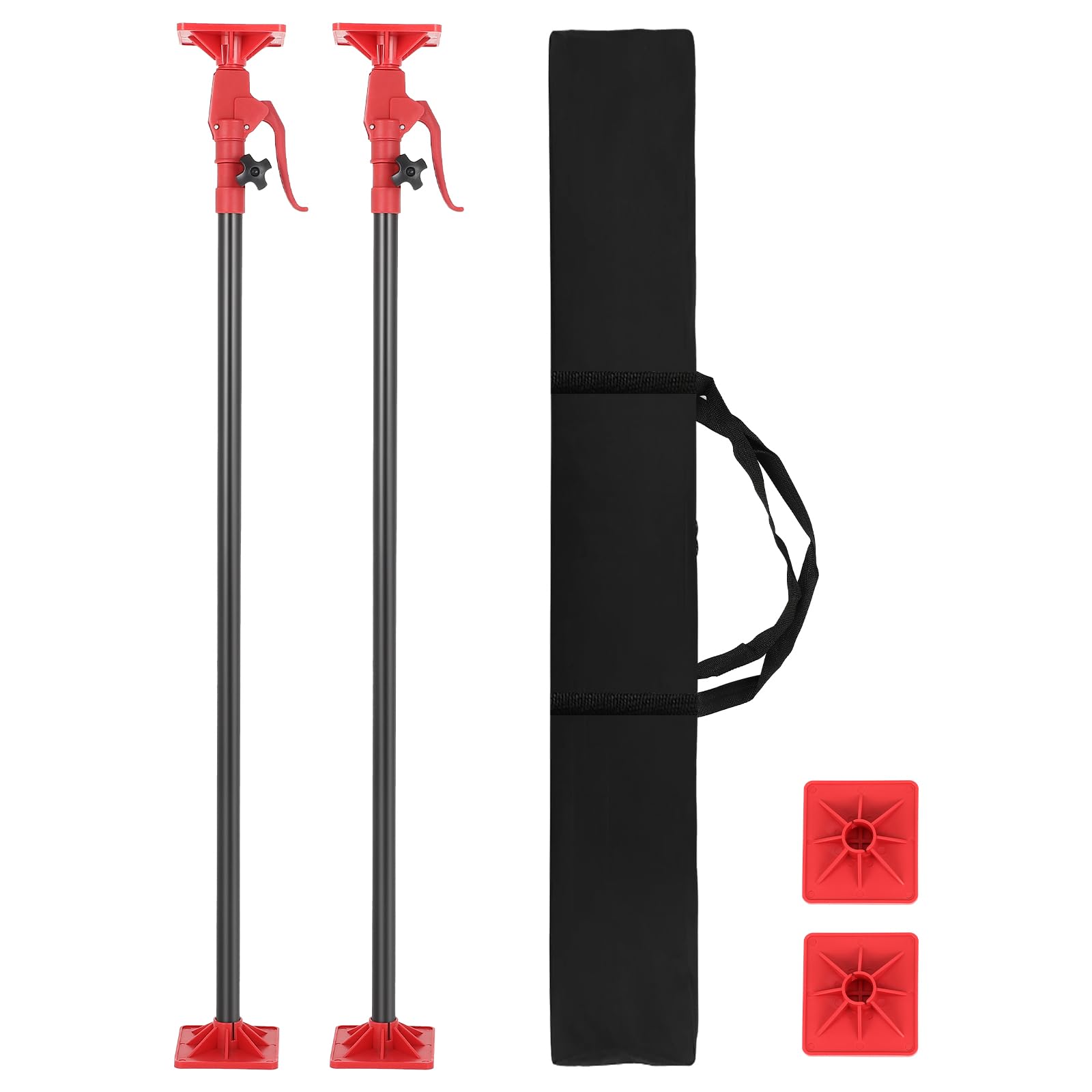 Cabinet Jack Support Pole, 45"-114" Adjustable Heights Support Pole | 154 lbs Ca