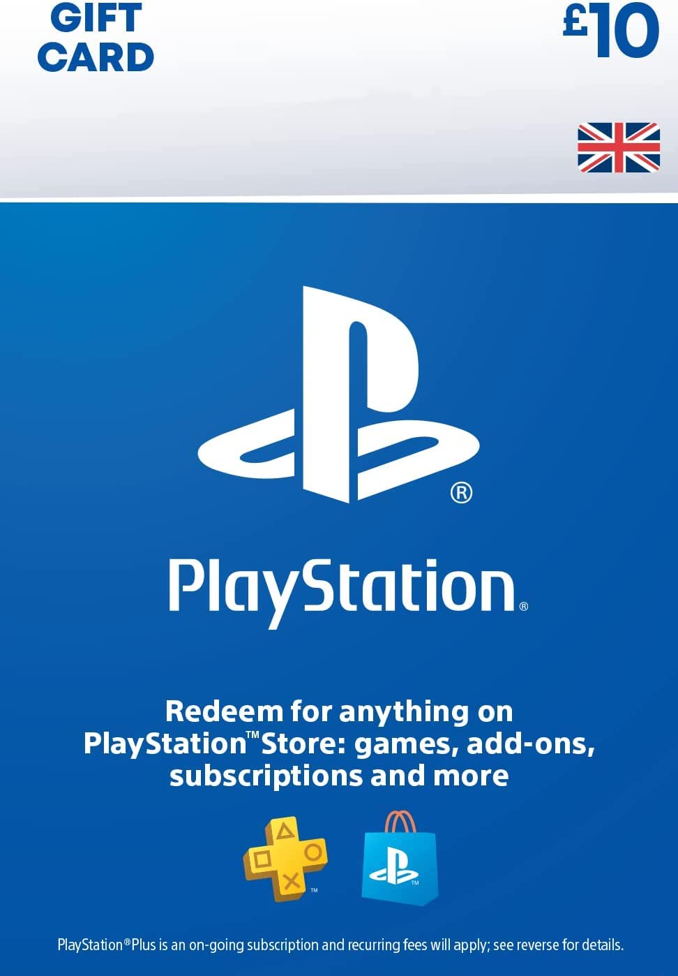 10£ PlayStation Store Gift Card for PlayStation Plus Essential | 1 month | UK Ac