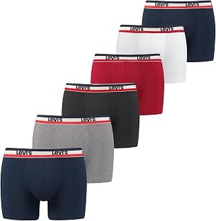 Levi's Trunk Underwear (Pack of 6) for Men