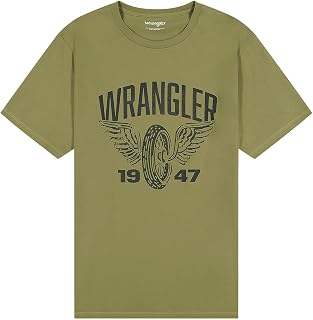 Wrangler Mens USA Kabel T-Shirt