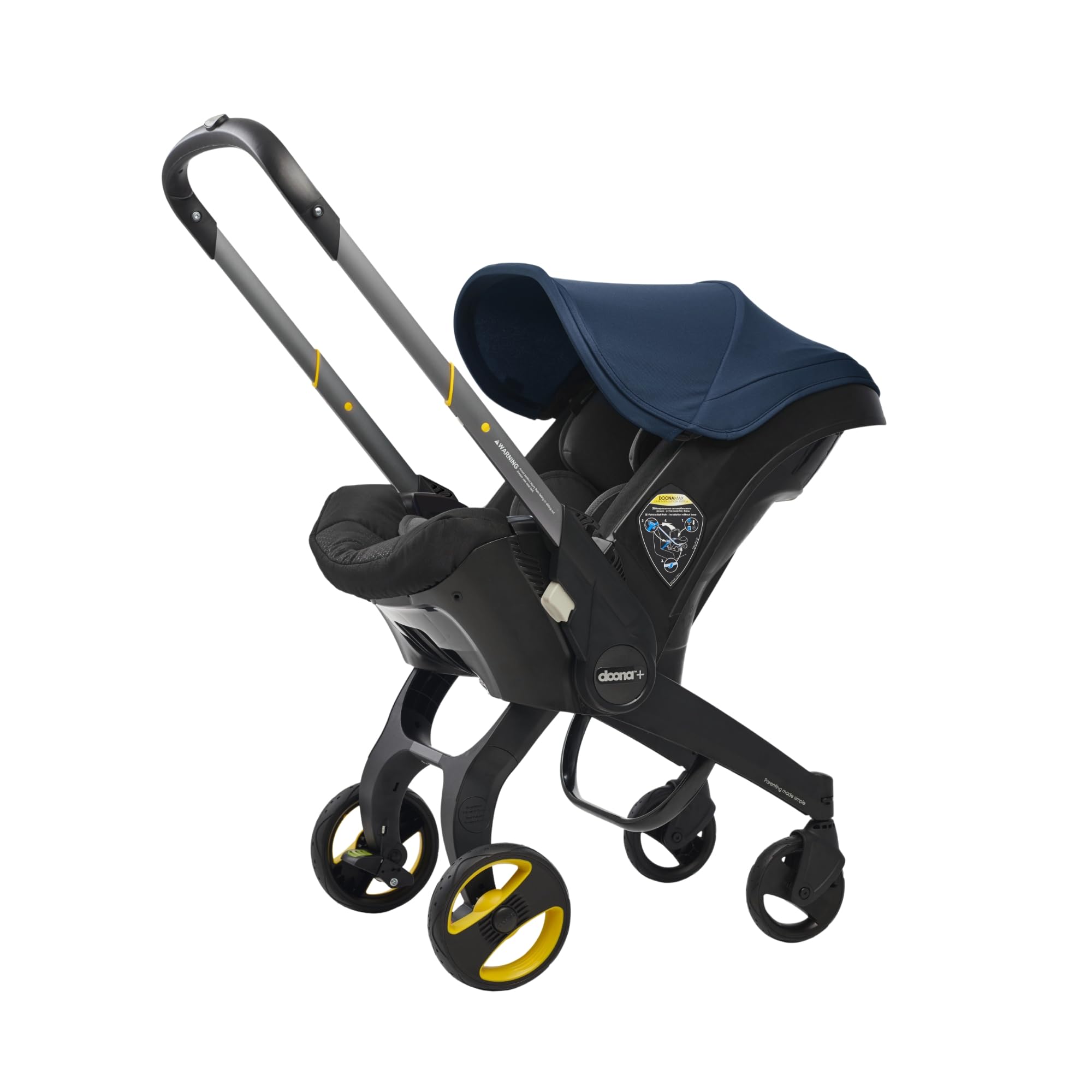 Doona Car Seat &amp; Stroller, Deep Blue - All-in-One Travel System