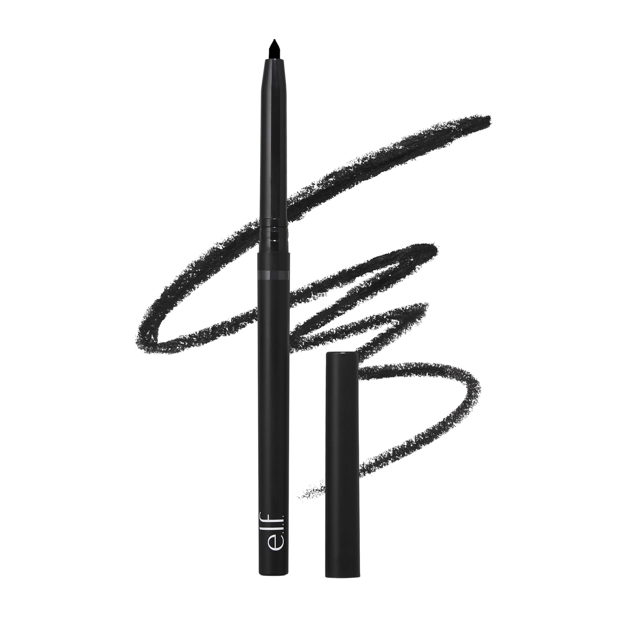 e.l.f. No Budge Retractable Eyeliner, Creamy, Ultra-Pigmented & Waterproof, Crea