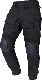 IDOGEAR Men G3 Combat Pants with Knee Pads Camouflage Pants Airsoft Paintball Outdoor Tactical Trousers