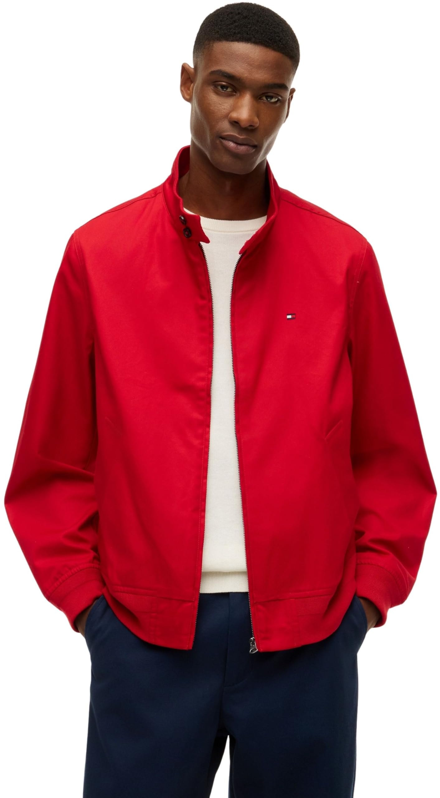 Tommy Hilfiger Classic Harrington Mw0mw43468 Other Men's Jackets (Pack of 1)