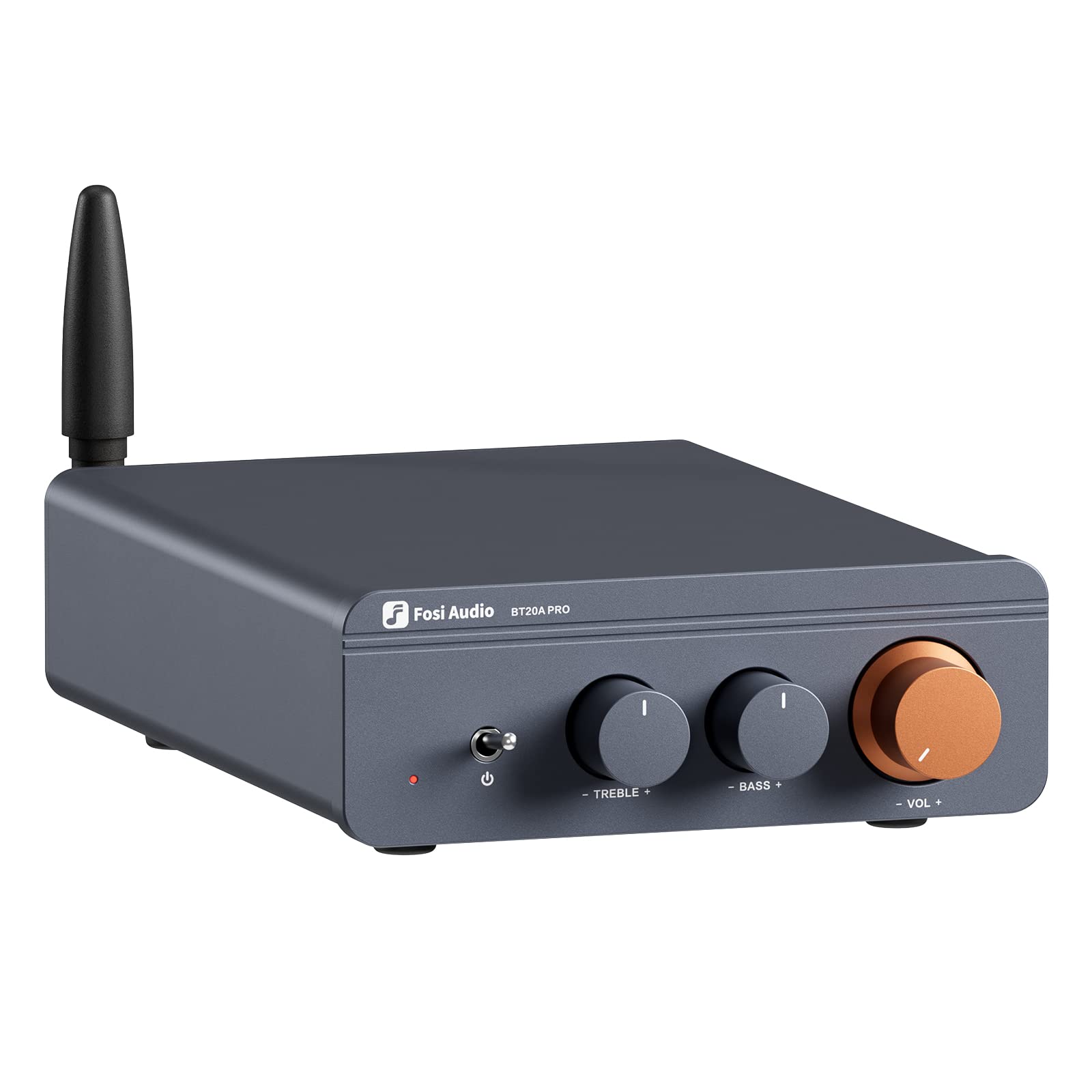 Fosi Audio BT20A Pro Bluetooth 5.0 Amplifier, 300W x2 Wireless Amp, TPA3255 2 Ch