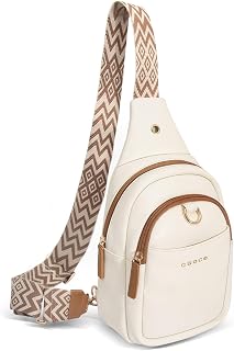 OSOCE Crossbody Bag for Women PU Leather Sling Shoulder Bag