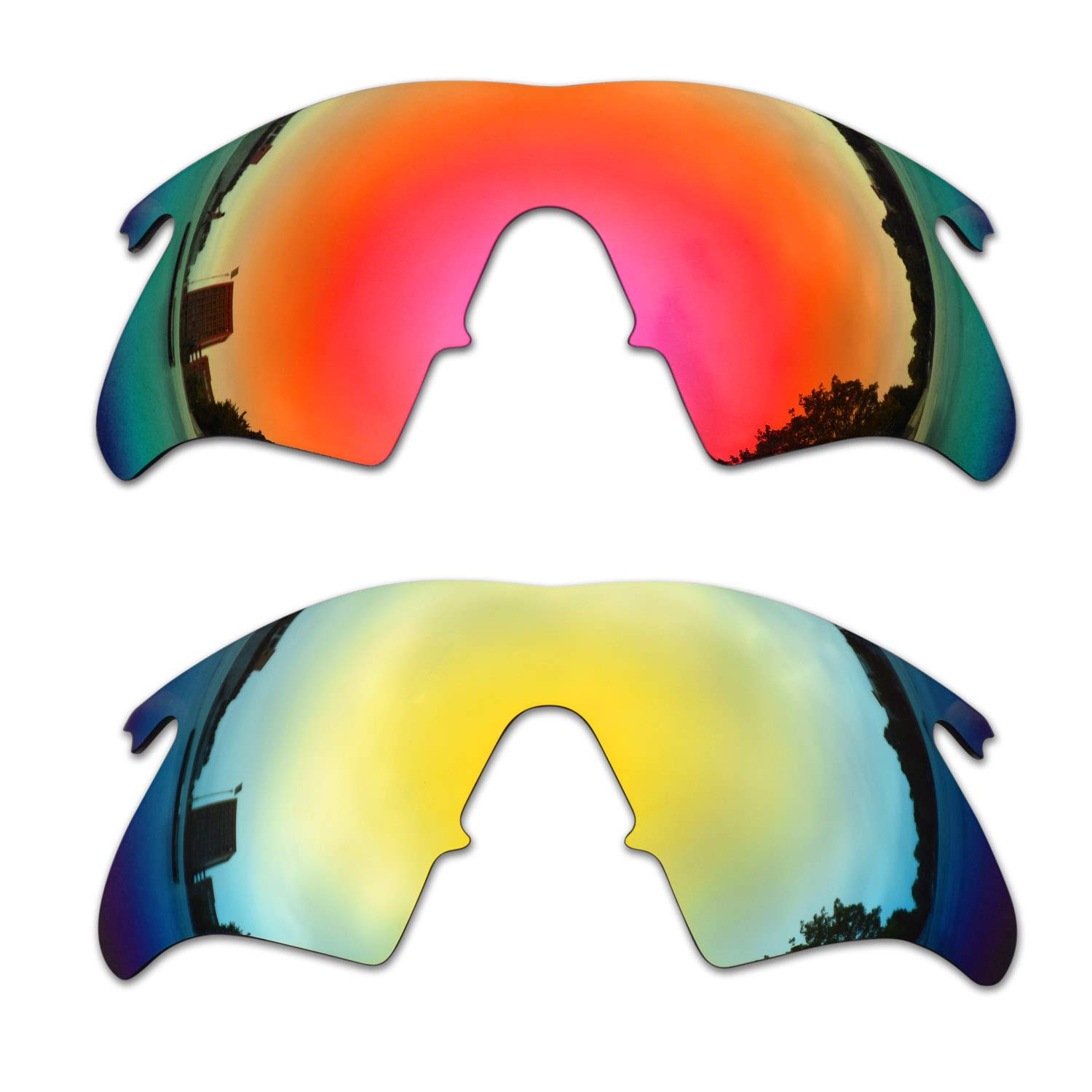 For Oakley M Frame Heater Sunglasses 2 Pairs Polarized Replacement Lenses
