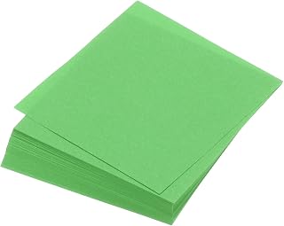 100 Sheets Green Double Sided Origami Paper 5.5" x 5.5" for Craft Projects, Beginners, Gift Decoration