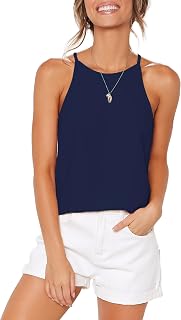 LouKeith Womens Tank Tops Casual Flowy Printed Vest Shirts Sleeveless Cotton Soft Summer Tees Blouses