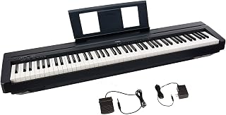 Yamaha P45 88-Key Weighted Action Digital Piano + Sustain Pedal and Power Supply (Renewed)