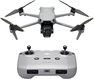 DJI Air 3S (RC-N3 Included) Drone with 4K Camera - 1-Inch CMOS Wide-Angle Camera, Dual Camera Drone, 4K/60fps HDR Video, 14 Stops Dynamic Range, Max Flight Time 45 min, Transmission Range 20 km (10 km