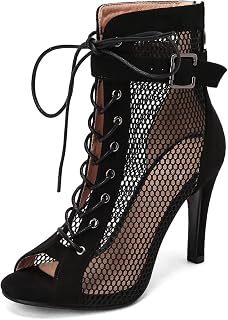Scaoruki Women Classic Gladiator Sandals Summer Booties Breathable Mesh Sandals