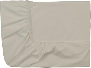 Essix Home Collection Single Fitted Sheet Percale Cotton Percale 80 Thread Count Linen 140 x 200 cm