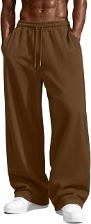 Neer Men's Baggy Sweatpants Wide Leg Pants