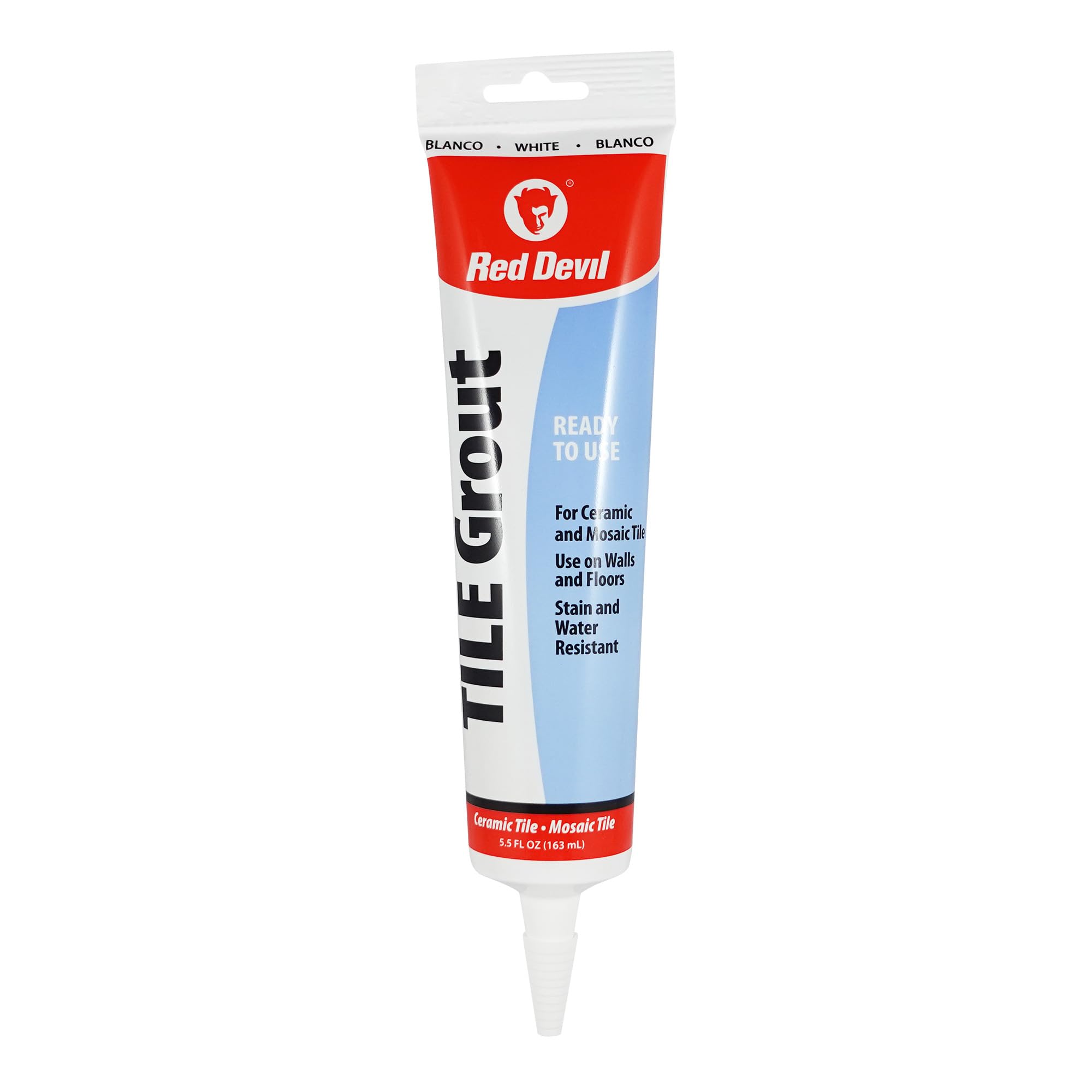 Red Devil 0425 Pre-Mixed Tile Grout - Professional Quality, Excellent Adhesion, 