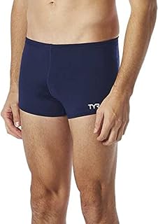 TYR Durafast Elite Solid Square Leg Sports Men's Swimsuit