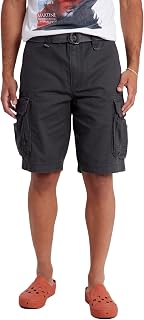 UNIONBAY Men's Survivor Belted Cargo Short-Reg and Big & Tall Sizes