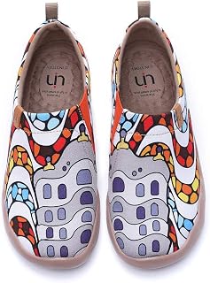 UIN Toledo Women's Lightweight Slip On Loafer Shoes Comfort Fashion Trainers Hiking Shoes Casual Travel Shoes Ethnic Style Theme