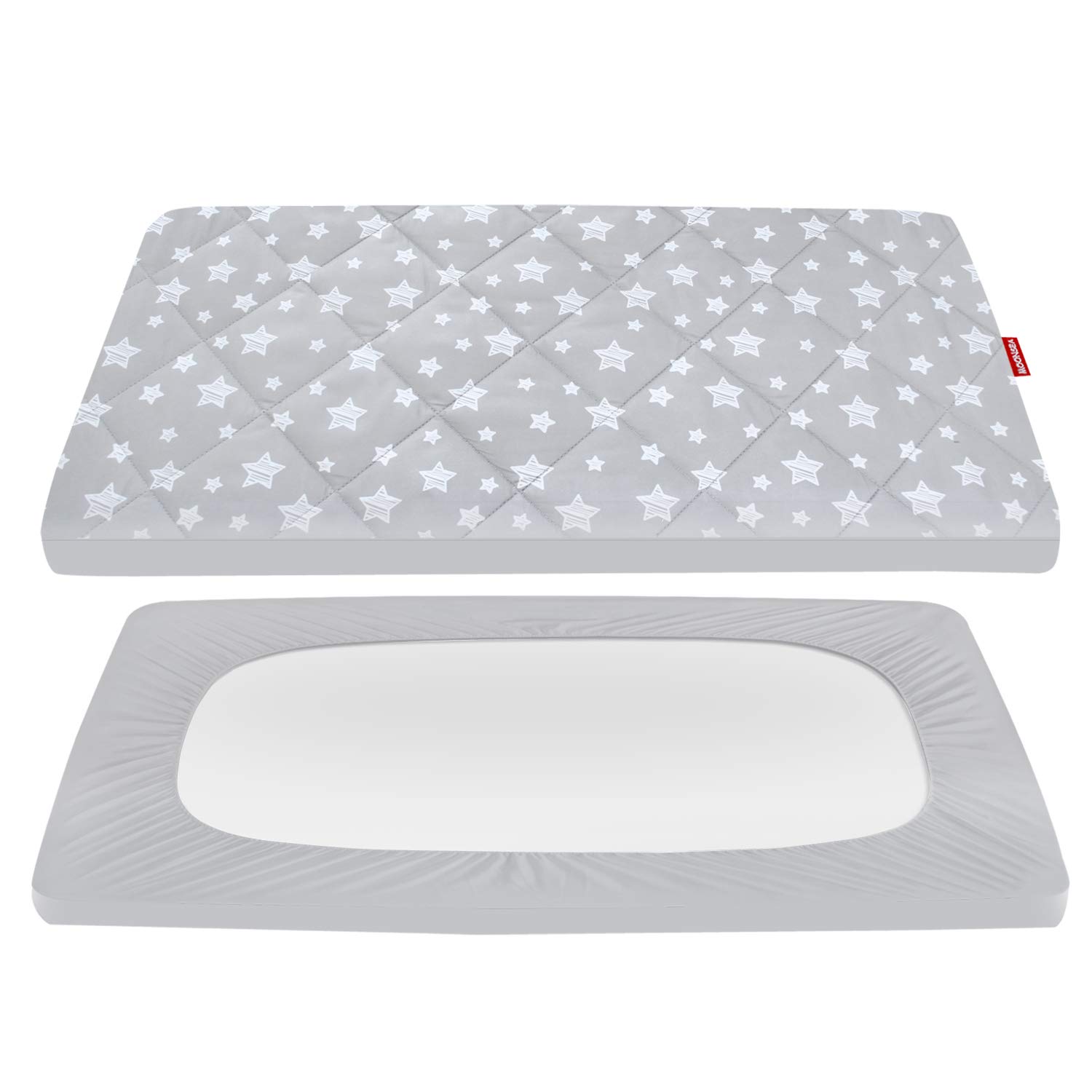 Pack and Play Sheets Fitted, Toddlers Mattress Protector 39"×27"×5&quo
