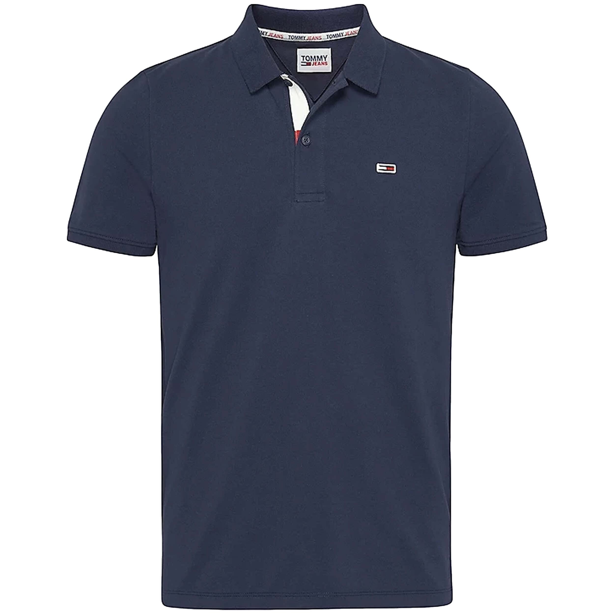 Tommy Jeans Men's Short-Sleeved Polo Shirt Slim Fit