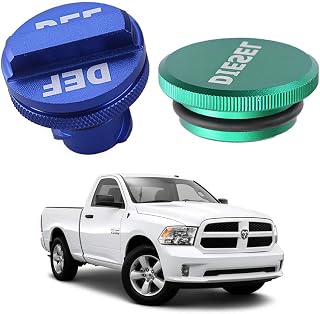 Diesel Fuel Cap for Dodge Ram 1500 2500 3500 4500 5500 diesel Trucks with Blue DEF Cap