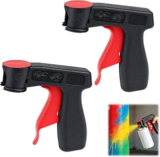 2 Pcs Aerosol Spray Can Trigger Handle, Spray Can Trigger Grip Handle | Instantly Converts Sprays Cans into Airbrush, for Paint Sprays Adaptor