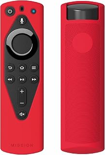 Mission Remote Case for The All-New Fire TV Voice Remote (2018 Version for Fire TV Stick 4K and Fire TV Cube) (Candy Red)