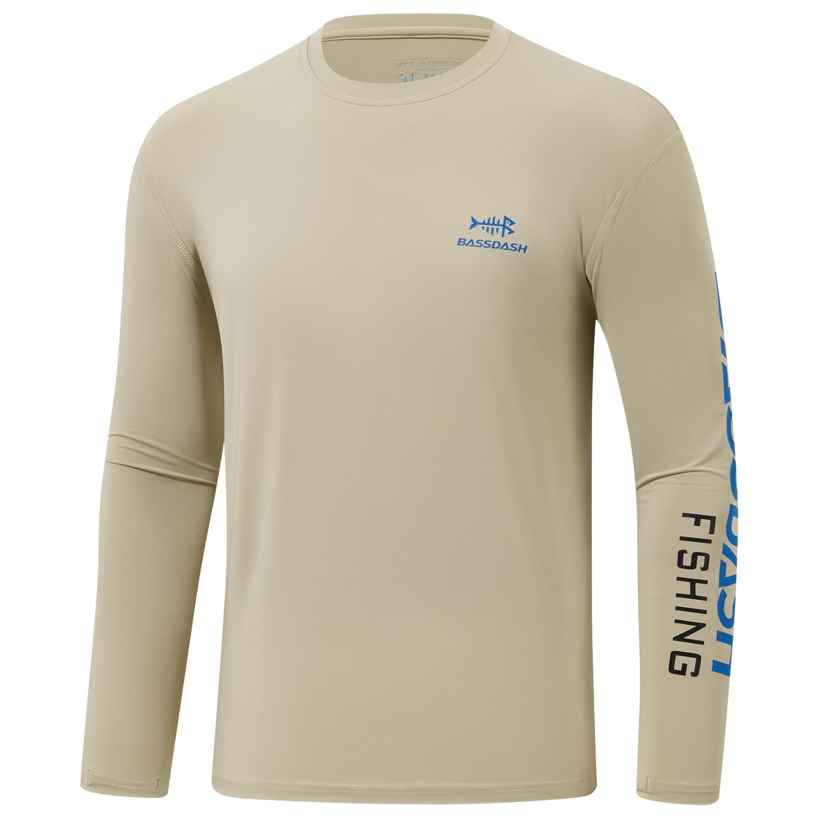 Bassdash Men’s UPF 50+ Sun Protection Long Sleeve Shirts Quick Dry Performance S