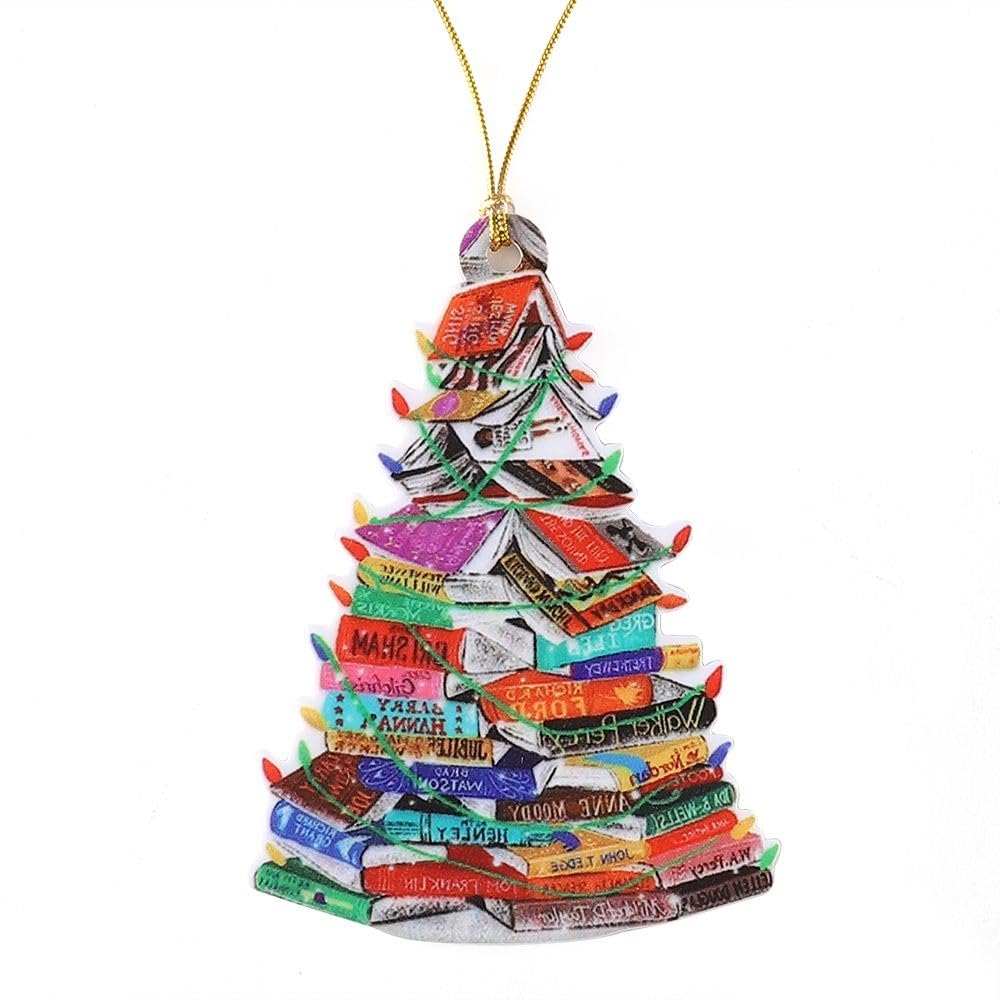christmas ornaments decor hanging ornaments for 1 acrylic book christmas tree pe