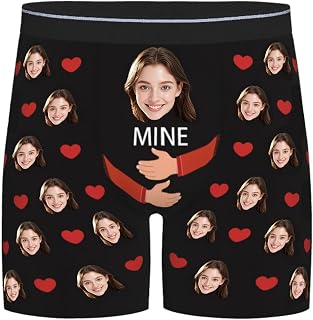 Custom Boxers for Men, Custom Face Underwear for Men, Face Underwear, Personalized Gifts for Boyfriend