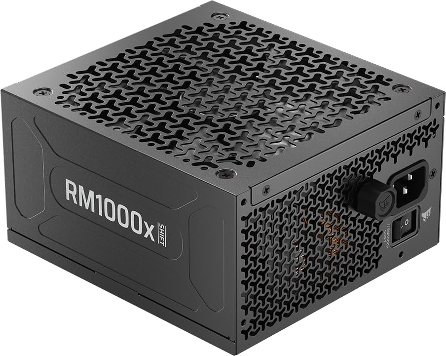 CORSAIR RM1000x SHIFT (2025) Fully Modular ATX Power Supply – Modular Side Inter