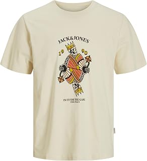 JACK & JONES Male T-Shirt Printed T-Shirt