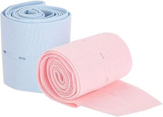 2PCS Fetal Heartbeat Monitoring Belt, Soft Thickened Baby Heartbeat Monitoring Bandage Fetal Heart Rate Belt for Pregnancy Women, 133.3 * 5.9 * 1cm/52.4 * 2.3 * 0.4in