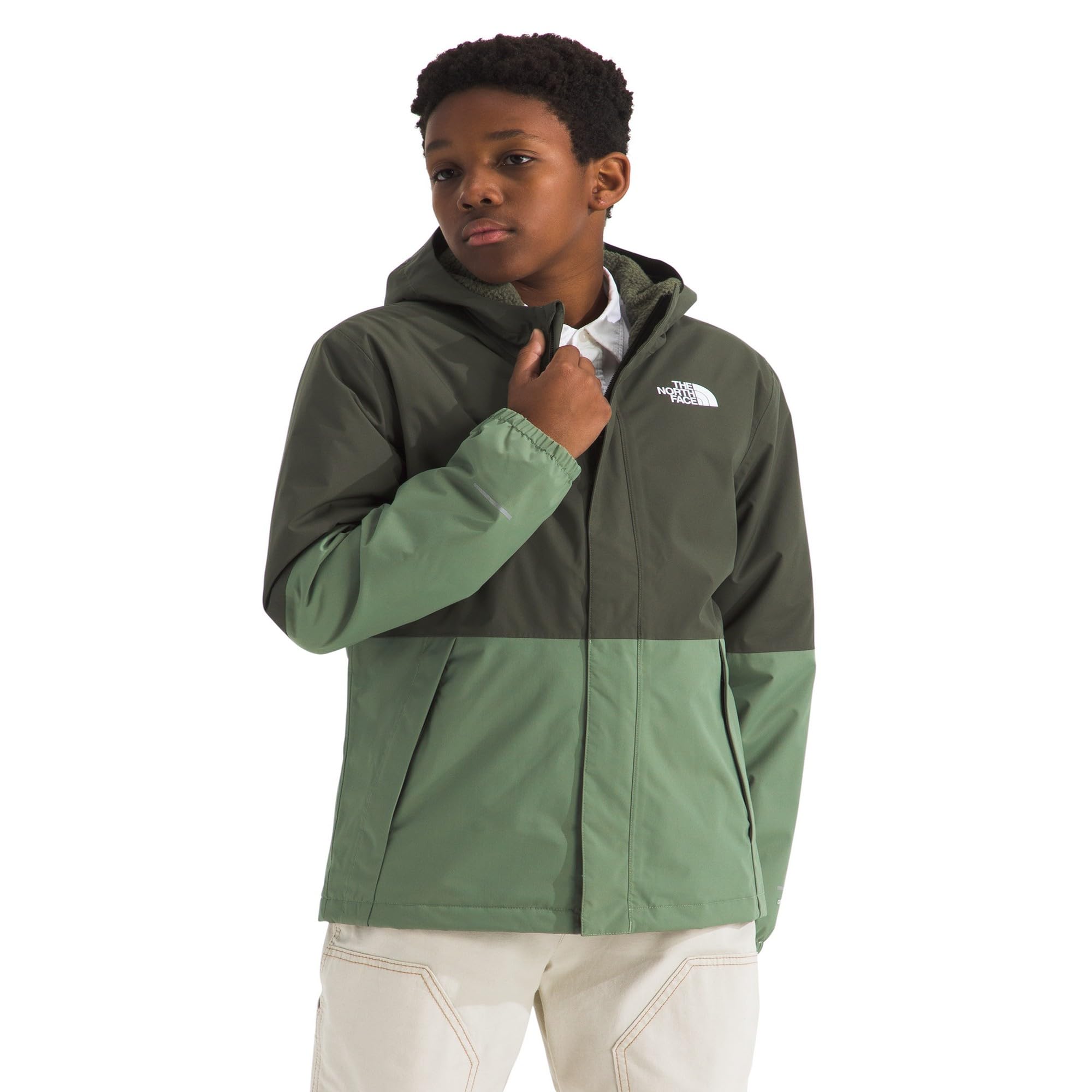 The North Face Warm Antora Rain Boys' Hiking Jacket (Pack of 1)