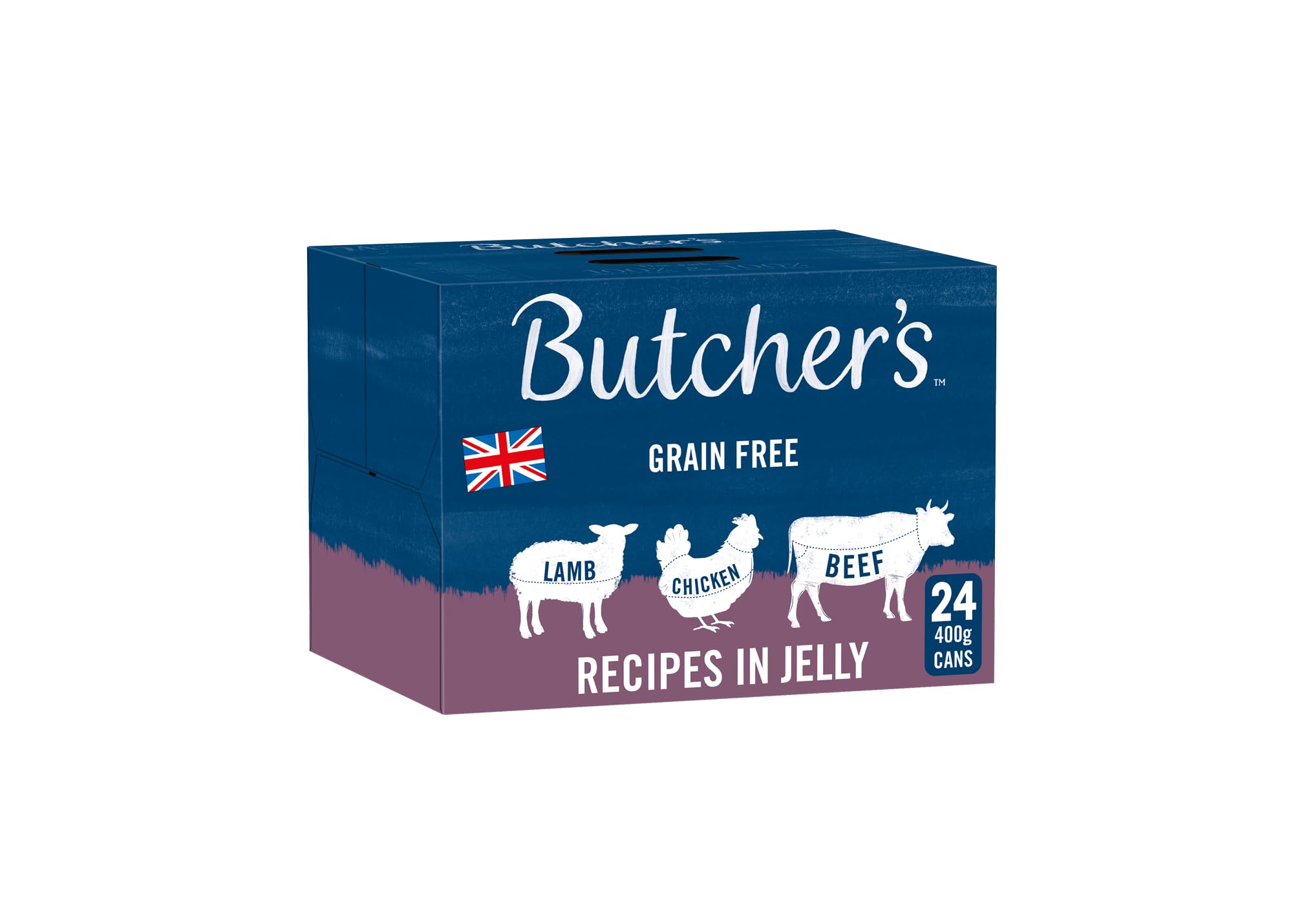 Butcher's Complete Wet Can Adult Dog Food Recipes in Jelly Pack 24x400g | Grain 