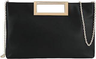 Fashion PU Leather Handbag Stylish Women Convertible Clutch Purse