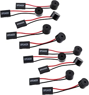 SynHHergyx 10 Pz PC Scheda Madre Mini Altoparlante Cassa Del Computer Altoparlanti Del Computer PC Altoparlante Interno Buzzer PC Interno Mini Plug Buzzer Computer Scheda Madre Buzzer Allarme