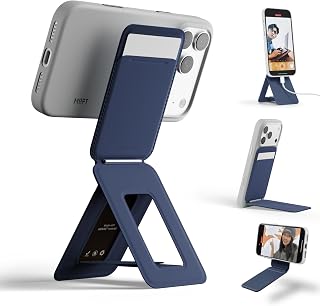 Moft [Official Store] Moft Smartphone Stand 8-in-1 Multi-functional Stand with Card Case MagSafe Compatible/NFC/Suica/Tap Payment Compatible | Compatible with All iPhone Models | Strong Magnet & Iron