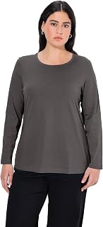 Ulla Popken Women's Langarm-Shirt T