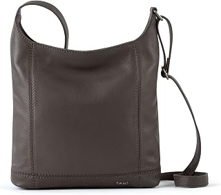 The Sak De Young Leather Hobo Bag - Shoulder Purse with Zipper Pocket