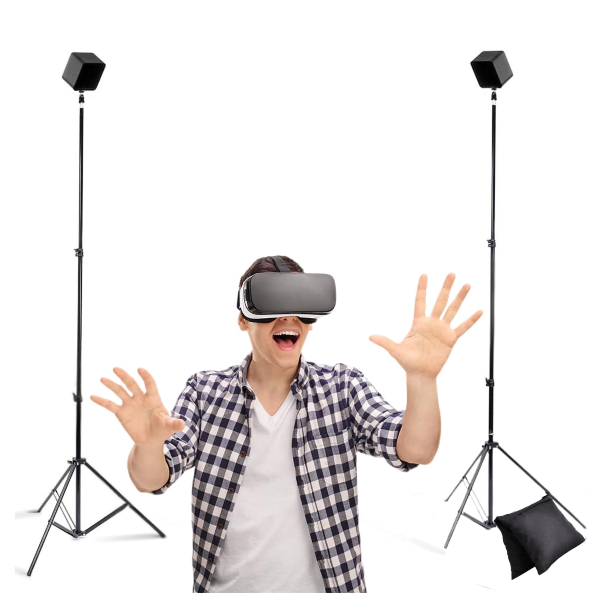 Skywin VR Tripod Stand for HTC Vive Base Station - 2 Adjustable Stands | Stable 