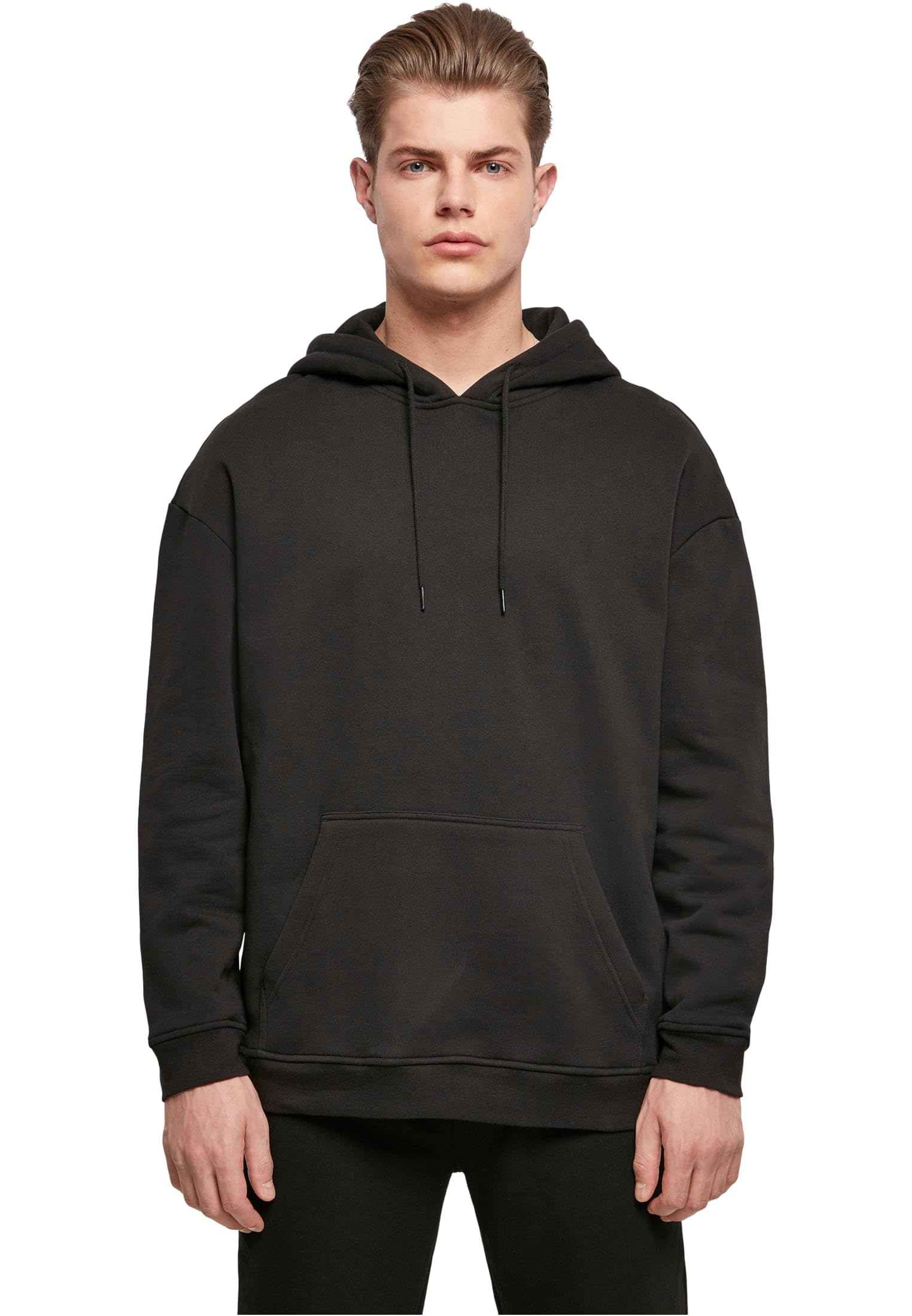 Build Your Brand Men's Basic Oversize Hoody Hooded Sweatshirt