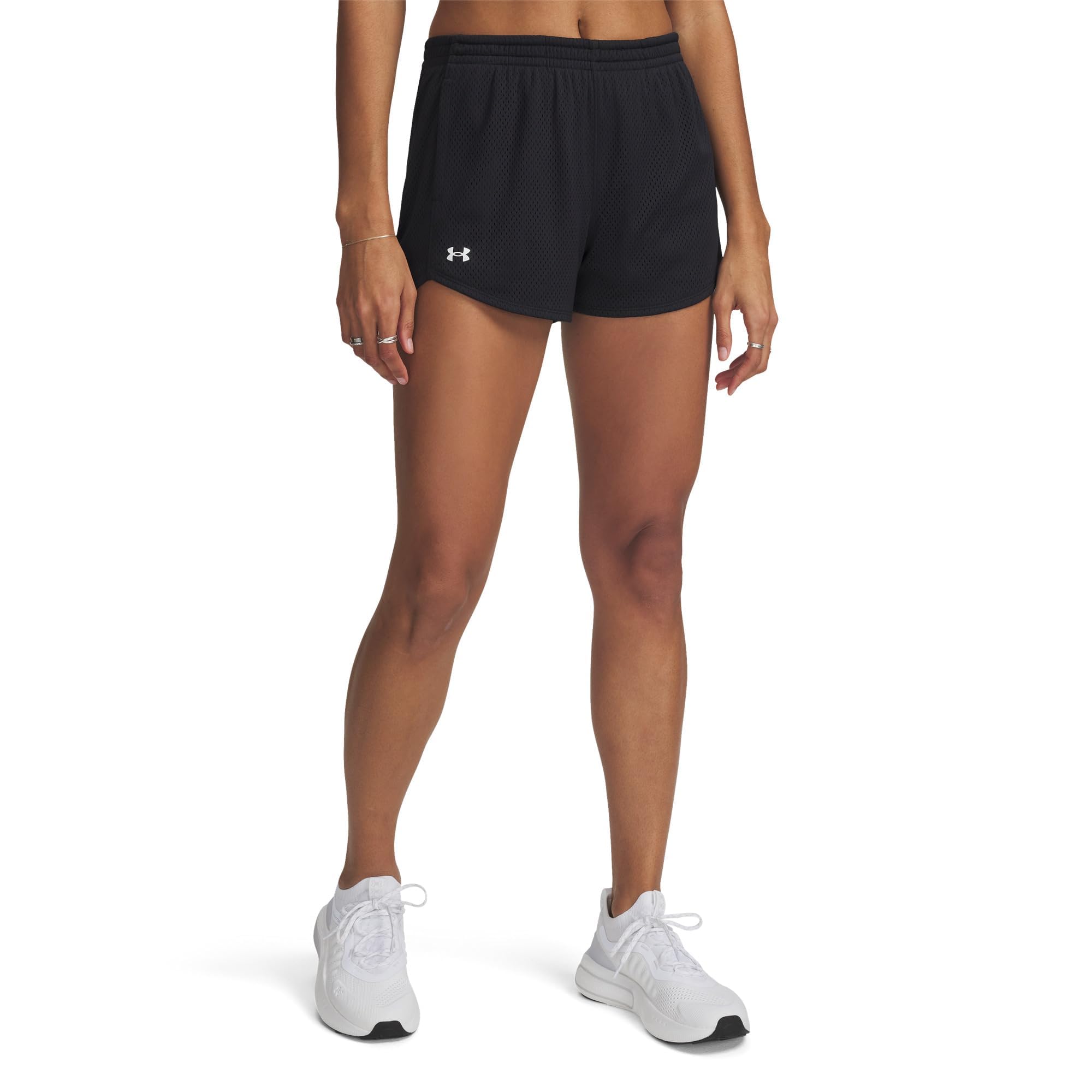 Under Armour Women's Tech Play Up Mesh Shorts