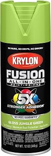 Krylon Fusion All-In-One 12 Oz. Gloss Spray Paint, Jungle Green - 1 Each