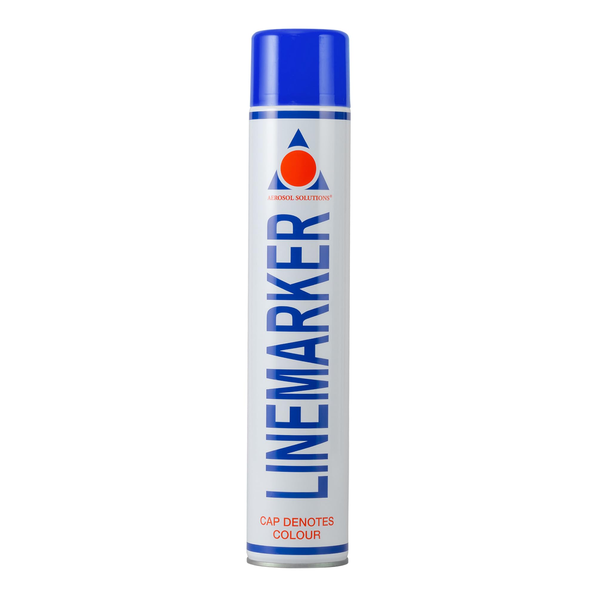 Aerosol Solutions Linemarker Marking Spray Blue 750 ml - Quick Drying Floor Mark