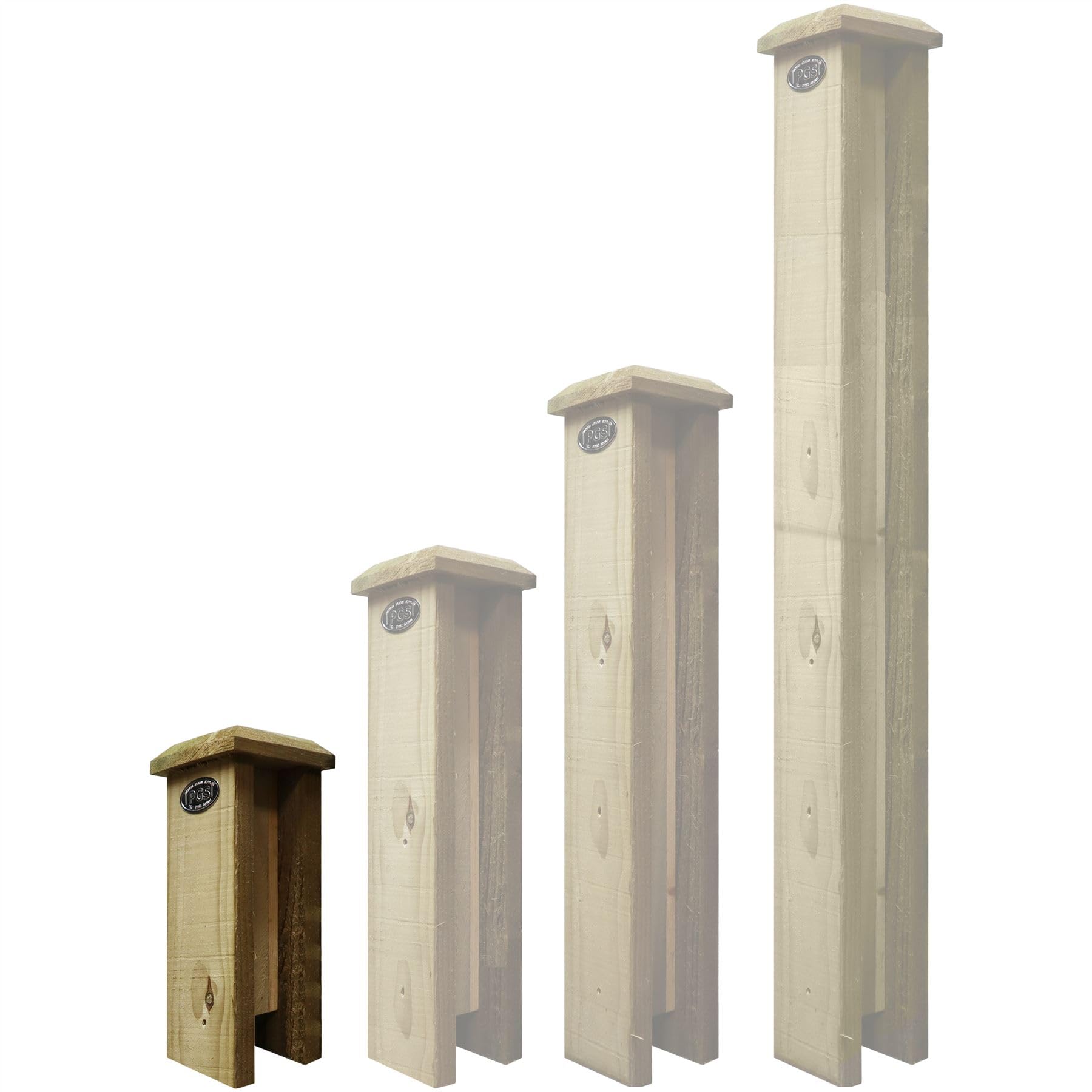 Premier Garden Supplies Concrete Post Extenders (2-WAY STRAIGHT) | W.100mm x D.1
