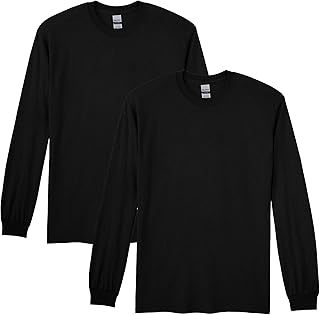 Gildan Dryblend Long Sleeve T-Shirt, Style G8400, 2-Pack Men's Shirt (Pack of 2)