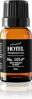 AirScent Hotel Diffuser Oil No. 1014 - Iconic 5-Star Hotel Blend - 10 mL | Lemon Bergamot Sea Breeze - Coastal Hotel Scent - Fragrance Oil for Ultrasonic and Waterless Diffusers and Crafting