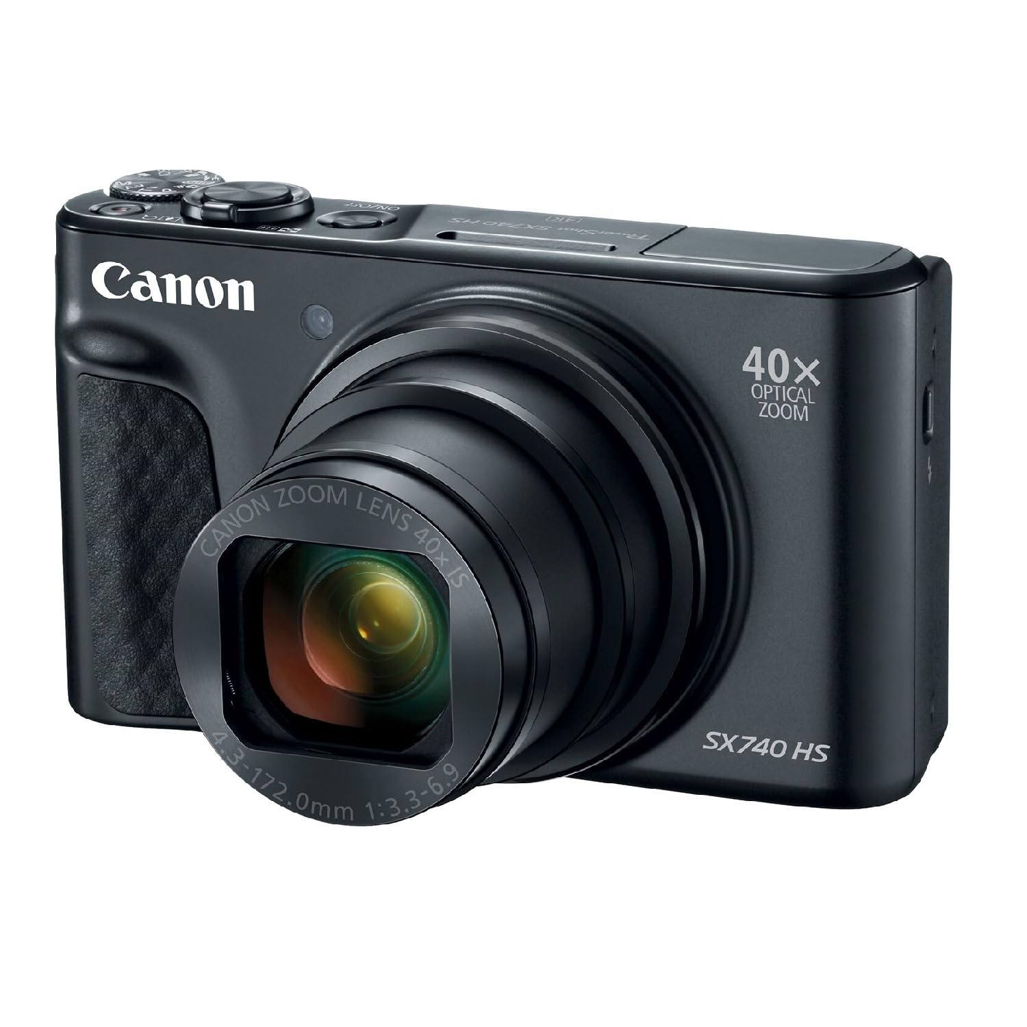 Canon PowerShot SX740 HS | Point & Shoot Digital Camera, Optical Zoom, 4K Video,