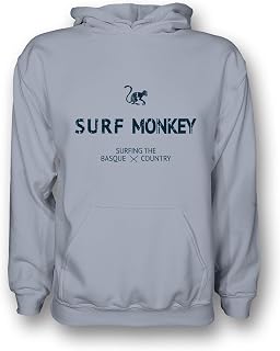 Hooded Sweatshirt for Men/Women - Organic Cotton Gots Surf Monkey®
